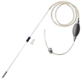 10 Gallon Fish Tank cleaner and Aquarium Water Changer Siphon with a Thinner Water Tubing. Perfect for Cleaning Small Fish Tanks, Gravel Vacuum for Aquarium Kit