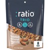Ratio Trio Toasted Almond Granola Cereal, 1g Sugar, Keto Friendly,