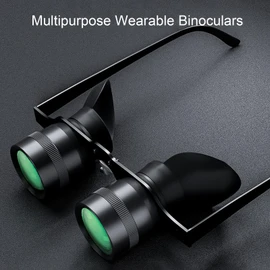 Binoculars Glasses Telescope 10x Zoom HD Lens Fishing Expert Bird Watching Sports Concert Theater Portable Binoculars Opera Glasses