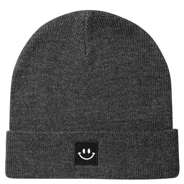MaxNova Toddler Beanies for Boys Girls 3-8 Years Heather Grey
