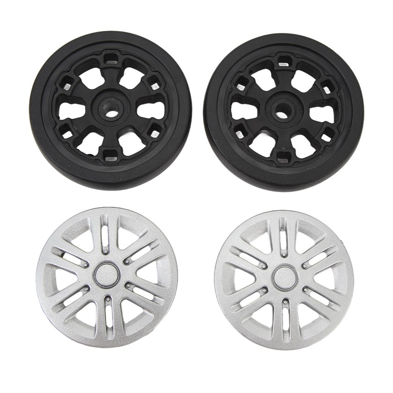 4 Pcs Suitcase Replacement Wheels Silent Rolling Universal Luggage Wheels
