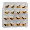 EPHVODI Bees Cakes Decorations Edible Bee Shaped Hard Sugar Icing