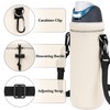 Linkidea Neoprene Water Bottle Carrier Bag Compatible with Owala FreeSip