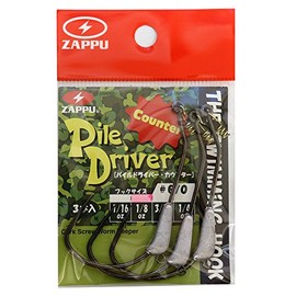 ZAPPU Pile Driver Counter, 6/0, 0.1 oz (3.5 g).