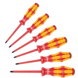 Wera 05133356001 | Insulated Torx Screwdriver Set, 167 i/6, Set of 6