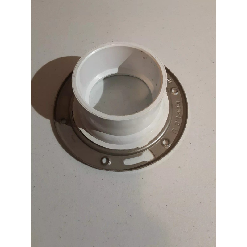 Genova 75150 4x3 Adjustable Closet Flange PVC with A Metal