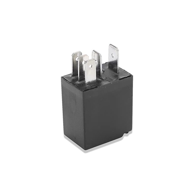 Akozon Auxiliary Relay, 9010‑150350 Auxiliary Relay Metal Black Replacement for