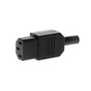 (2 Pack) Tekit IEC C13 Power Cord Plug Connector,DIY IEC