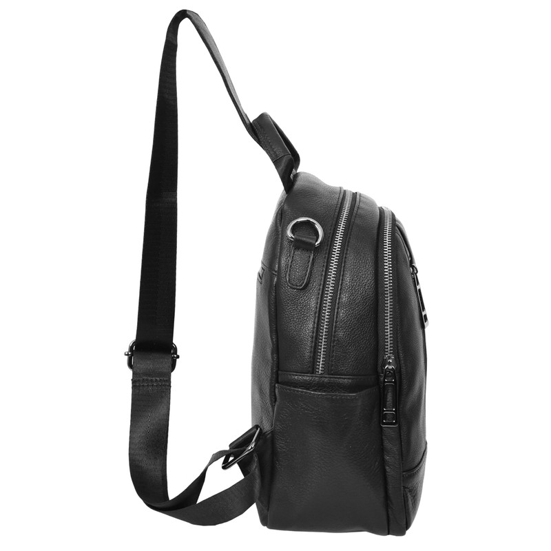 House of Luggage Small Size Womens Genuine Leather Fashion Backpack
