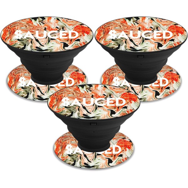 MightySkins Skin Compatible with PopSocket PopSocket - Sauced | Protective,