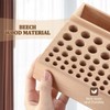Joyibay 2 PCS Wooden Leather Tool Holders, Wooden Leather Craft