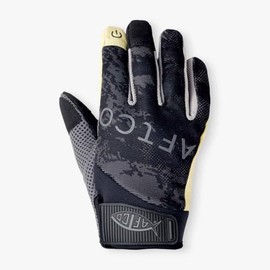 AFTCO Men's Fishing Glove, Black Storm Camo, Offshore Fishing, Sport Activity Glove