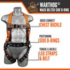 Malta Dynamics Warthog MAXX Side D-Ring Fall Protection Safety Harness