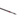 MZCMSL 6 brocas limpiadoras de cutículas de diamante en forma