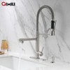 GIMILI Kitchen Faucet with Soap Dispenser Commercial Kitchen Faucet with