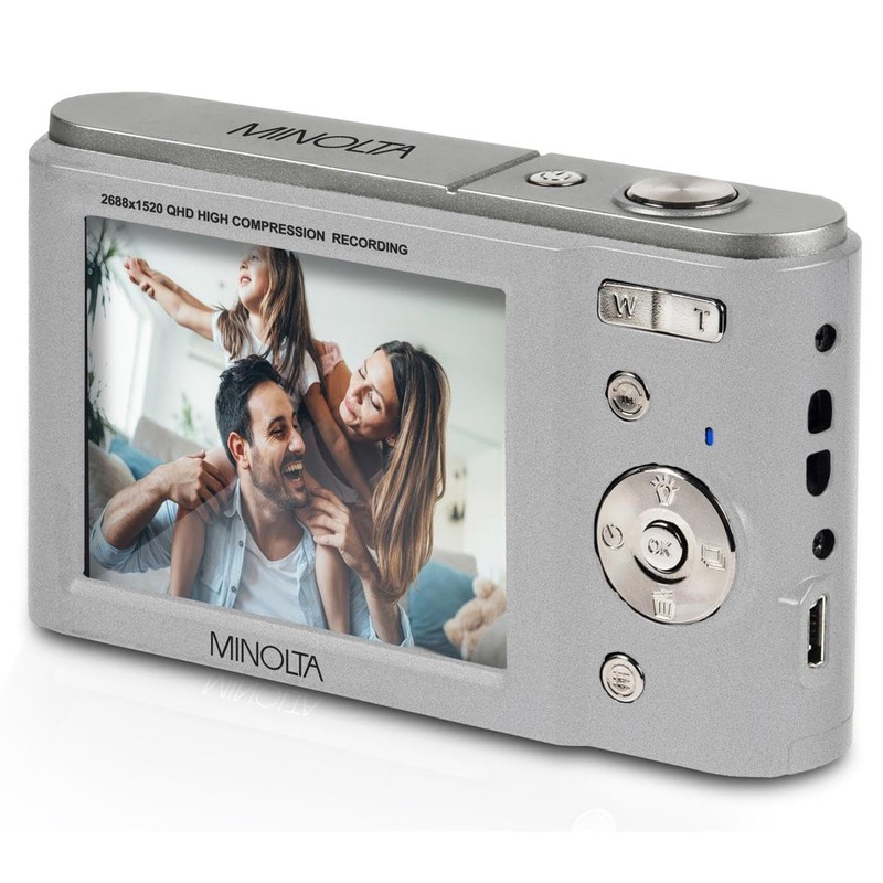 Minolta MND20 44MP Digital Camera – 2.7K Ultra HD Video,