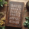 UNICRAFTALE Metal Runes Stencil for Craft Wood Burning Viking Bind