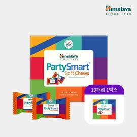1+1 Party Smart Soft Chews (10 pieces) 1 box + 1 box + Mini Lip Balm / 1+1파티스마트 소프트 츄 10개입 1박스+1박스+미니 립밤