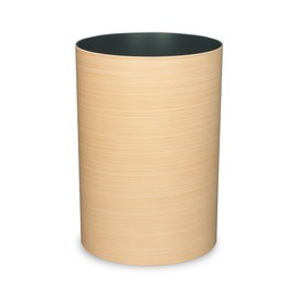 TATSU-CRAFT Dust Box, No Lid, Medium, Heathered Heathered, Natural 2.8 gal (6.8 L), Garbage Can, Stylish, Lid, No Lid, Kitchen, Brown, Pail, Large, Trash Can Without Lid, Slim, Wastebasket, Garbage