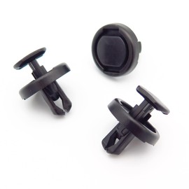 VVO Fasteners Plastic Underbody Shields and Insulation Panel Fastener Clip, Black (Pack of 10)
