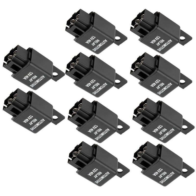 10Pcs DC12V 40A Automobile Car Air Conditioner Condensers Relay with