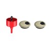 DuDuZui Desk Cable Grommets Bronze Computer Desk Metal Cable Hole,