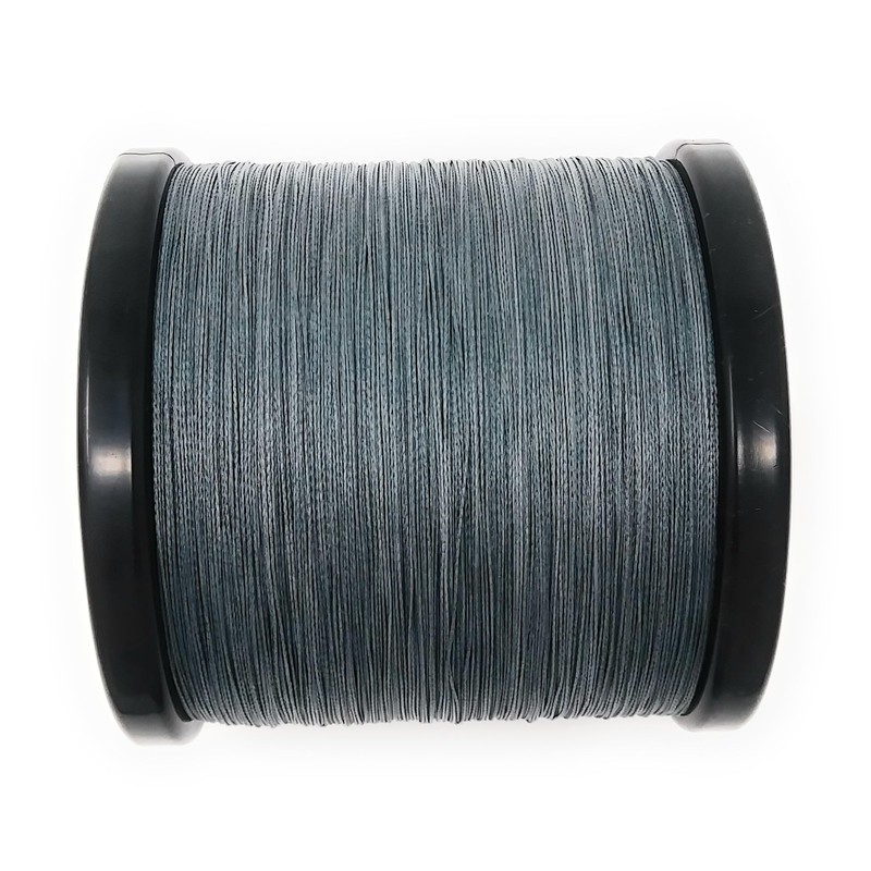 Reaction Tackle Braided Fishing Line Gray 20LB 1500yd