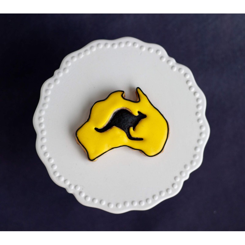 3DREAMS Kangoroo Australia Cookie Cutter, Kangaroo, Down Under Cookie Cutter,
