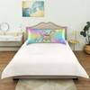 Blueangle Rainbow Unicorn Satin Pillowcase for Hair and Skin Silk