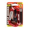 Dekton 2pc Large Carabiner Set -Heavy-Duty Metal Clips| Strong Load-Bearing