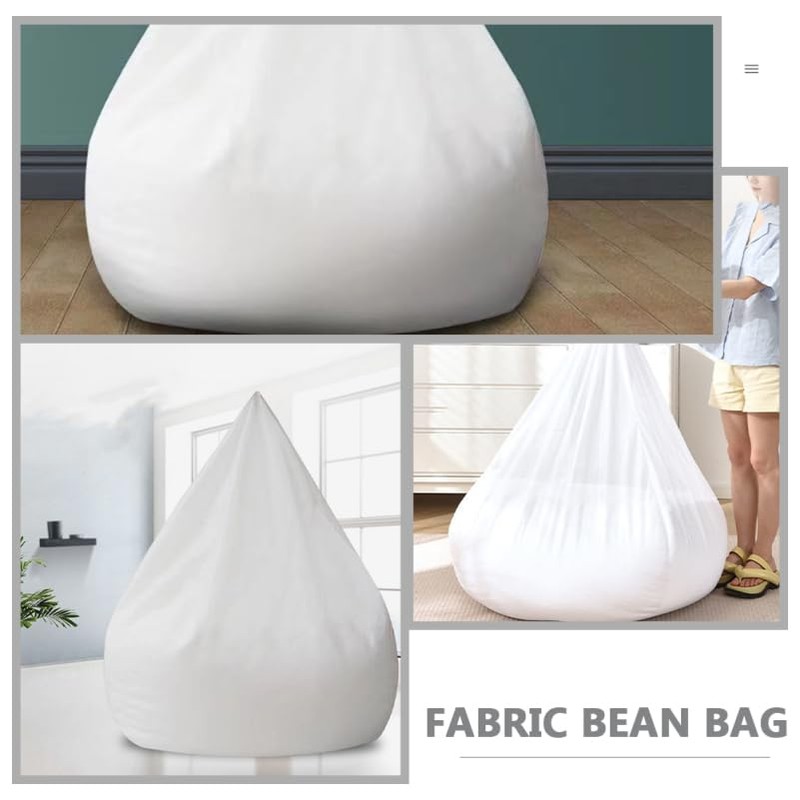 TOPPERFUN Fodera interna per pouf, 110 x 80 x 80