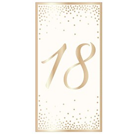 Design By Violet Age 18 Money Gift Wallet - Money, Gift Cards, VOUCHERS - Blank Space for Personal Message, White, One Size