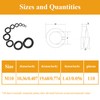 Sutemribor 110 Pieces 8.8 Grade Alloy Steel M10 Lock Washers,