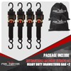 Porotmotor 4 Pack Bolt-On Retractable Ratchet Straps (2" x9'), 3000LBS