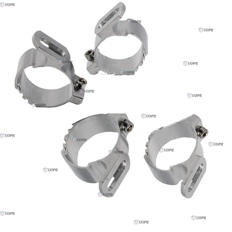 Adjustable Quarter Fairing Fork Clamp Mount Kit, Gauntlet Headlight Fairing