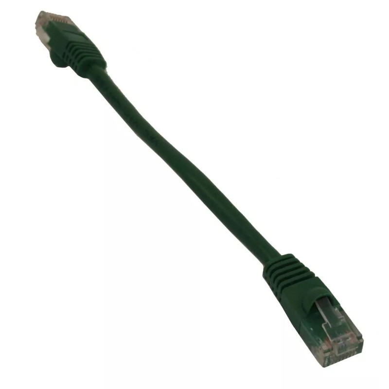 My Cable Mart 6inch Cat5E Ethernet RJ45 Patch Cable Stranded