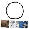 Healeved Barber Chair Base Ring Gasket Rubber Floor Protector for