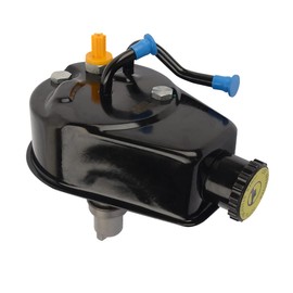 GELUOXI 20-8002 Power Steering Pump w/Reservoir Replacement for 1997-2002 Dodge Ram 2500 3500 5.9 Cummins Diesel 96-8002, 86-00336R, 4883960AA, 4883960AB