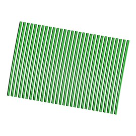 TUCKBOLD 30pcs Car Air Conditioner Outlet Vent Trim Decoration Strip Green Automotive Parts