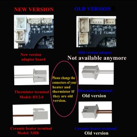 Original K1C PCBA_G_K1-MAX K1_T9_GD32F303CBT6 NOZZLE-C-V13 HQPCB-2 Adapter Board PCBA Breakout Module Replacement Compatible with Creality K1C K1 K1 MAX K1 SE 3D Printer Accessories