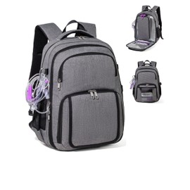 Feeding Tube Backpack for G J GJ Tube G tube Accessories Supplies Backpack for Enteral Feeding Pump Bags Fits 500ml to 1200ml for Adults (Grey2)