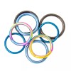 Luxe Modz 4 Pairs of Anodized Titanium Seamless Segment Rings