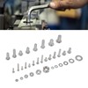 460Pcs Hex Socket Screws Kit 304 Stainless Steel Screw Nuts