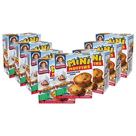 Little Debbie Chocolate Chip Mini Muffins, 40-1.7 OZ Pouches (8 Boxes)