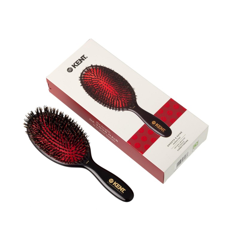 GB KENT Jeep Kent Pig Hair Brush Medium Bristle Cushion