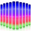 58PCS Foam Glow Sticks Party Packs,Led Light up Flashing Sticks