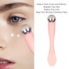 Eye Cream Spatula Roller Pink Eye Cream Applicator Stick Reduce