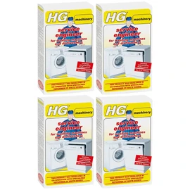 HG Service Engineer Dishwasher and Washing Machine Descaler 200g (4 Pack)
