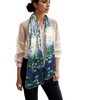 prettystern Women's Silk Scarf Van Gogh Painting Art Prints -