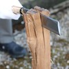 KAKURI Japanese NATA Hatchet Tool with Sheath 7" [Double Bevel]